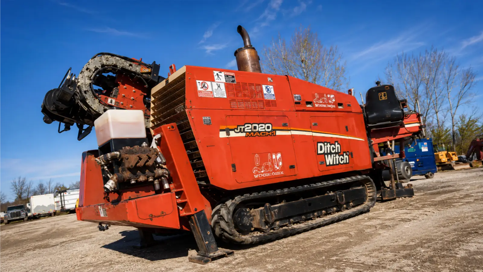HOURRYA HDD drilling rig on site