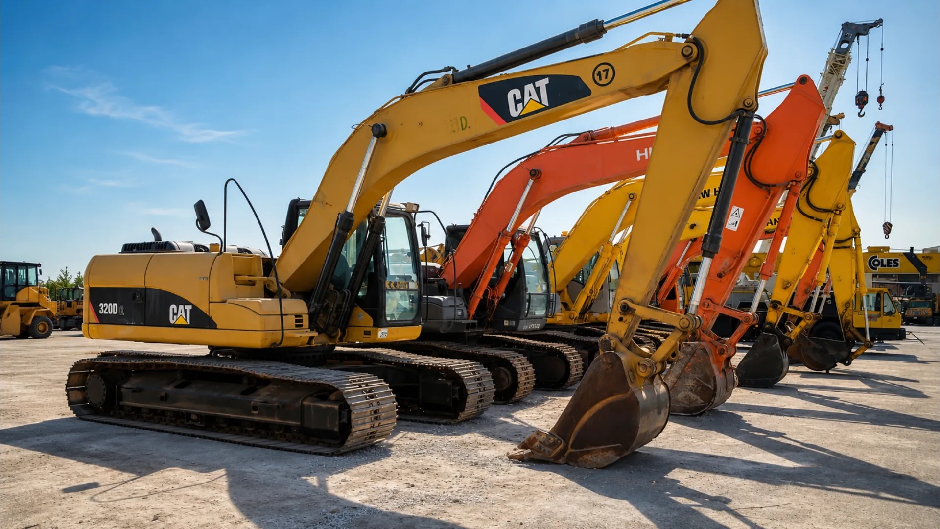 HOURRYA heavy equipment yard